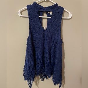 Francesca’s lace tank top
